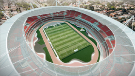 Estádio Morumbi - Vista Cobertura para Jogos
