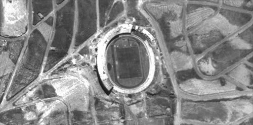 Foto antiga Estádio do Morumbi - Anos 50