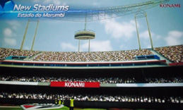 Holofotes do Estádio do Morumbi no Vídeo Game PES 2013