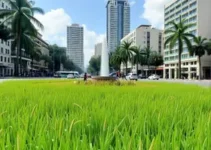 praça no Morumbi