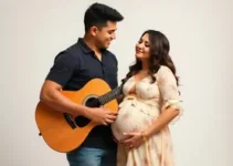 Lauana Prado grava novo projeto musical e gravidez