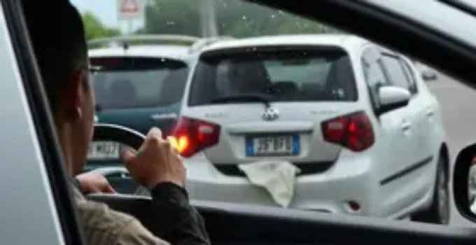 motorista capota carro