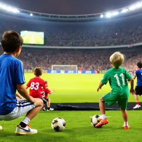 Copa do Mundo com crianças em São Paulo