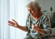 Idosa com Alzheimer sofre queda