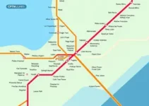 mapa do Metrô e CPTM
