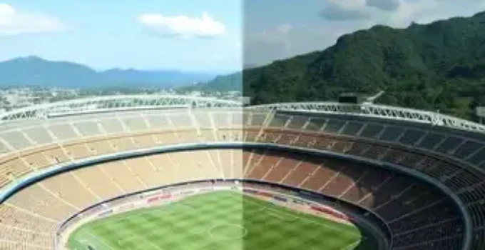 maior estádio particular do Brasil