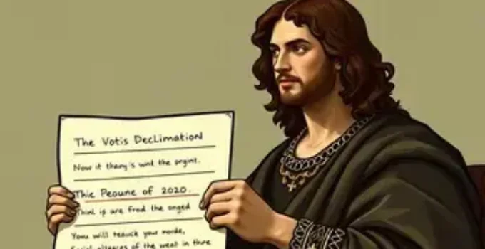 Leonardo declara voto