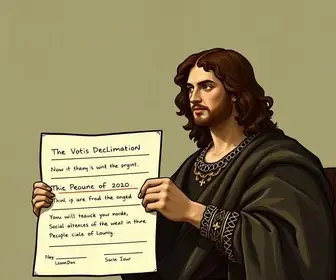 Leonardo declara voto