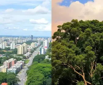 calor em Paraisópolis