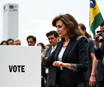 Tarcísio vota em São Paulo